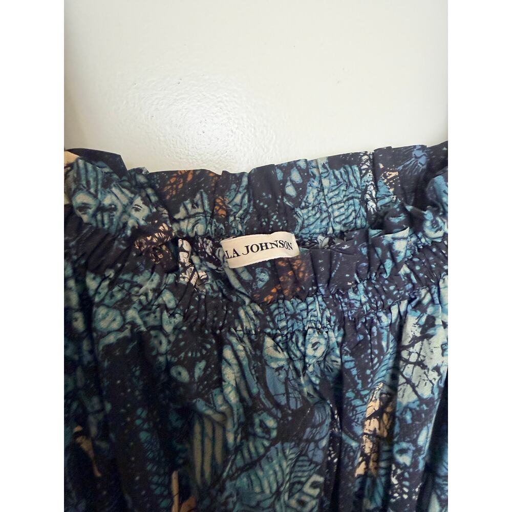 Ulla Johnson Illia Printed Poplin Dress 10 - Picture 5 of 6